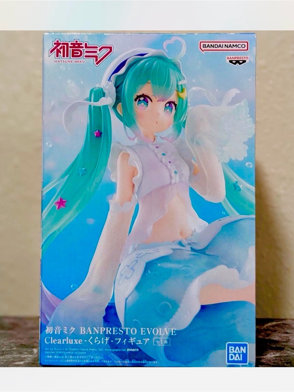 Banpresto Evolve Clearluxe Hatsune Miku Figure